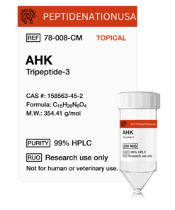 AHK (Tripeptide-3) 200mg