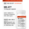 MK-677 (Ibutamoren) 12.5mg (60 Capsules)