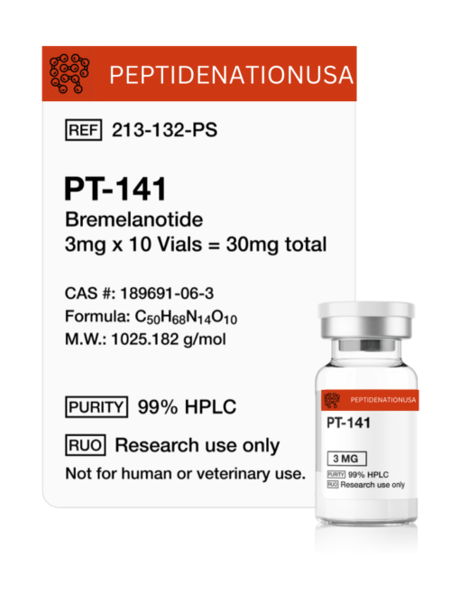 PT-141 (3mg x 10 Vials = 30mg)