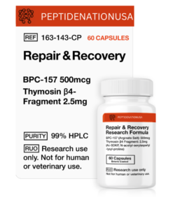 Repair and Recovery (60 Capsules) (Stable BPC-157 Arginate, Thymosin Beta-4 Fragment)