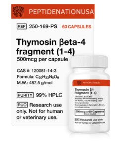 Thymosin Beta-4 Fragment (1-4) (Ac-SDKP) 500mcg (60 Capsules)